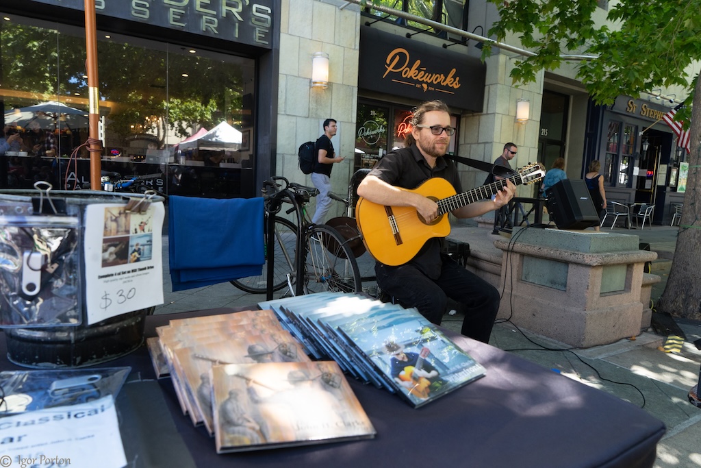 John Clarke at Art and Wine Festival